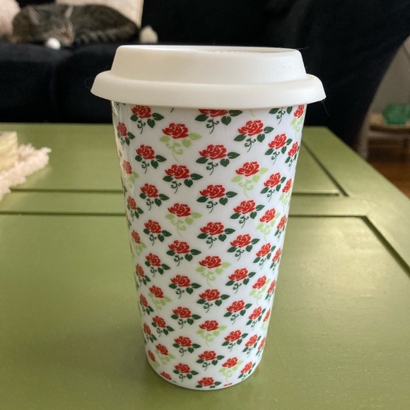 Other - Free With Bundle Purchase Of 2+ Items! Floral Ceramic Mug